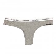Calvin Klein Mujer Tanga Angosto Gris